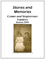 Crowe-Stephenson Booklet